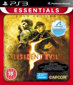 Resident Evil - 5 Gold Essentials - PS3 Game.
